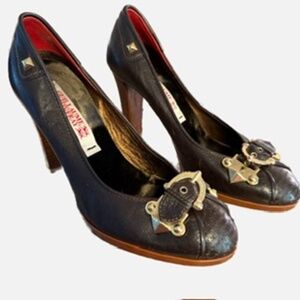 Guillaume Hinfray Italian leather heels
